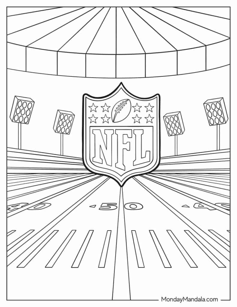 42 football coloring pages (free pdf printables)